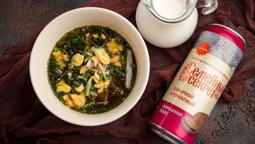 Рецепт Окрошки зеленой