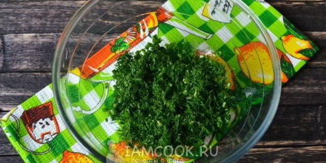 Рецепт вегетарианской окрошки на квасе