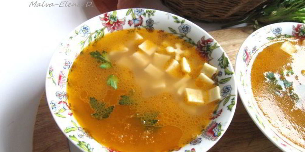 Как приготовить итальянский овощной суп с пастой и зеленым горошком