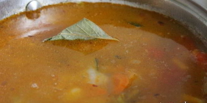 Рецепт куриного супа с осенними овощами