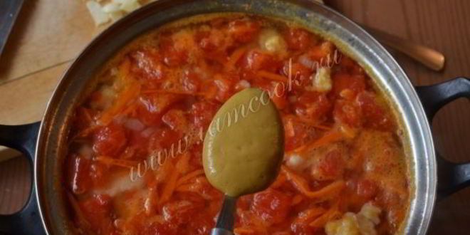 Рецепт куриного супа с овощами