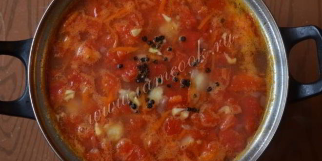 Рецепт куриного супа с овощами