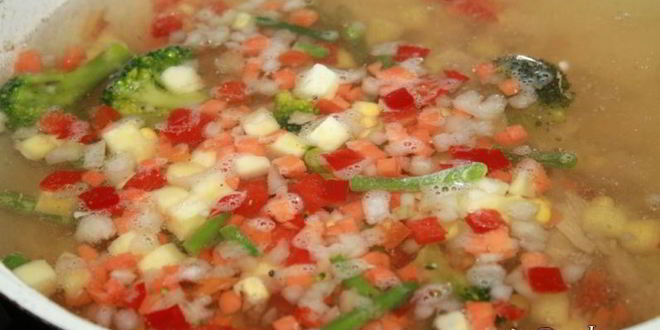 Рецепт легкого супа с индейкой и овощами