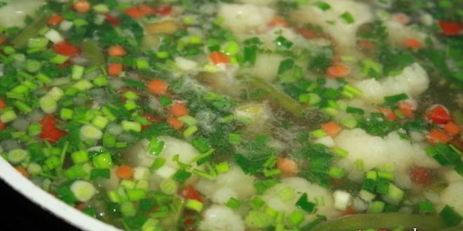 Рецепт легкого супа с индейкой и овощами