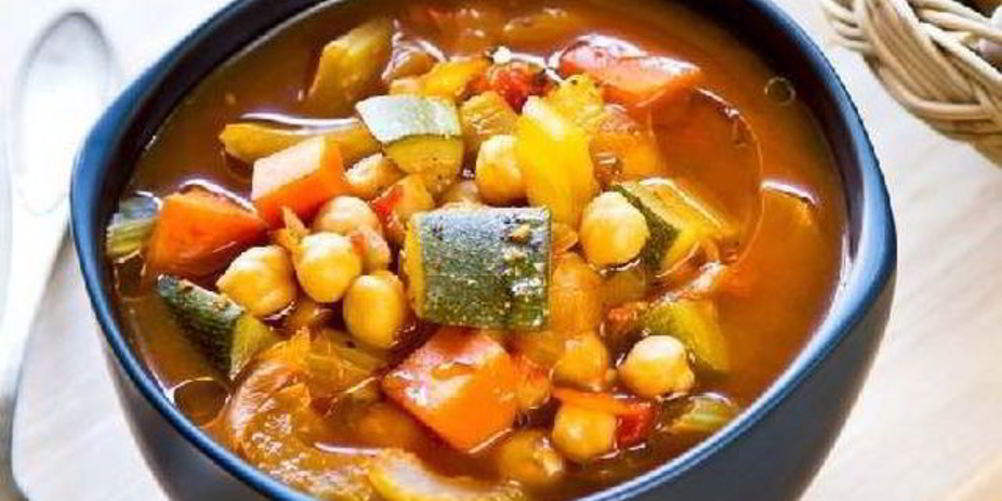 Как приготовить летний овощной суп с кабачком