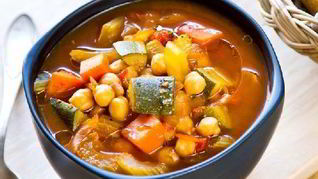 Рецепт Летнего овощной суп с кабачком