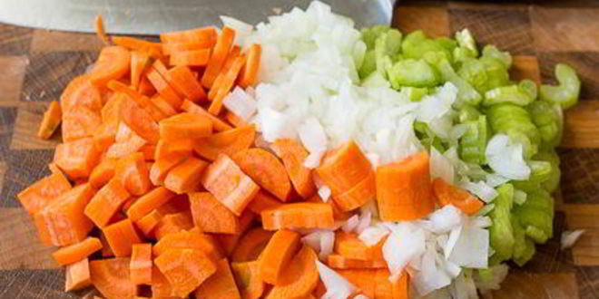 Рецепт летнего овощной суп с красной фасолью