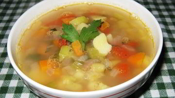 Рецепт Минестроне с фасолью