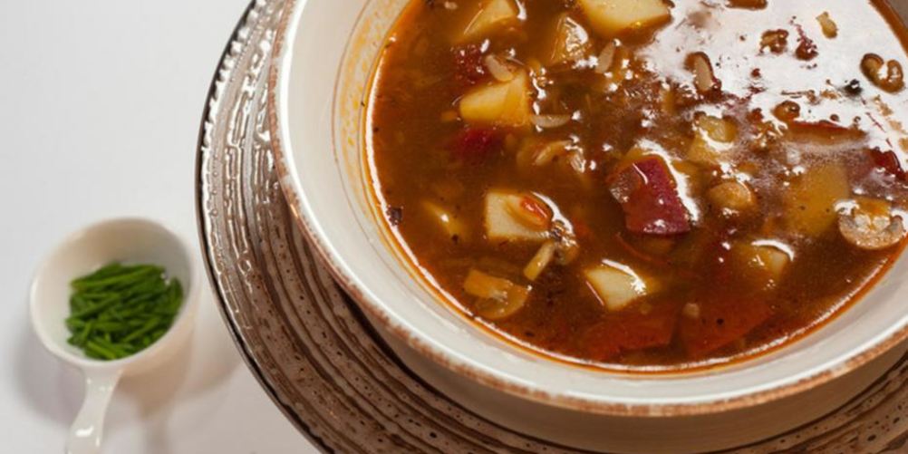 Как приготовить минестроне с грибами и колбасками чорисо