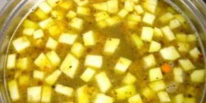 Рецепт минестроне с курицей