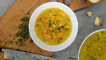 Рецепт Минестроне с лаймом