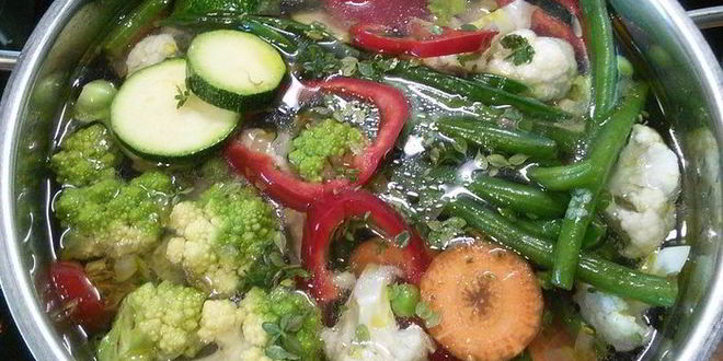 Рецепт минестроне с песто