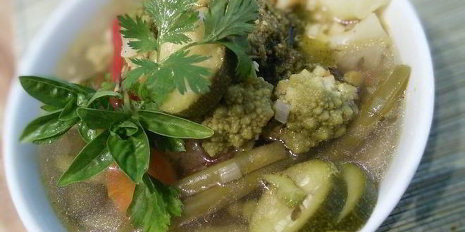 Рецепт минестроне с песто