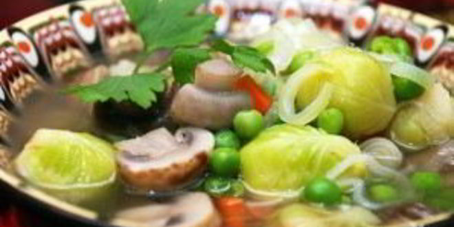 Рецепт овощного супа без картошки