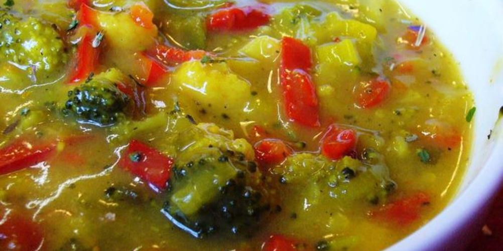 Как приготовить овощной суп-карри дыхание осени