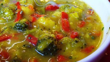 Рецепт Овощного супа-карри Дыхание осени