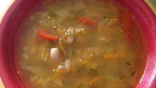 Рецепт Овощного супа с фасолью
