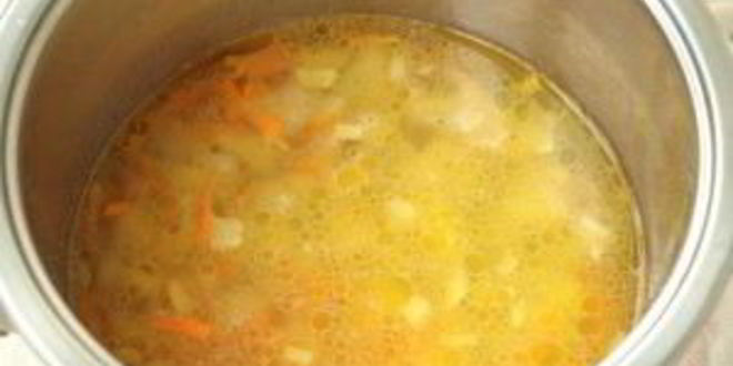 Рецепт овощного супа с кабачками