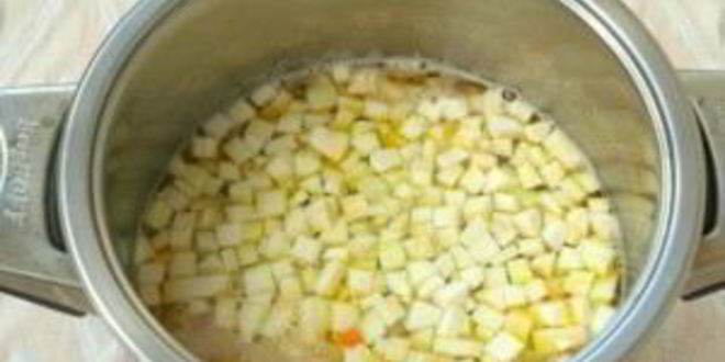Рецепт овощного супа с кабачками