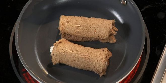 Рецепт овощного супа с хлебными рулетиками