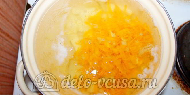 Рецепт овощного супа с клецками