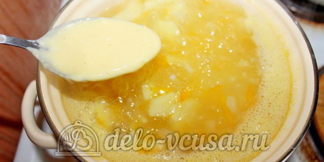 Рецепт овощного супа с клецками