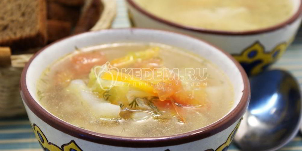 Как приготовить овощной суп с курицей