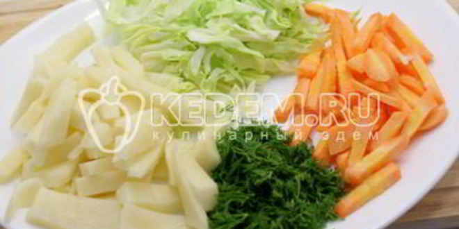 Рецепт овощного супа с курицей