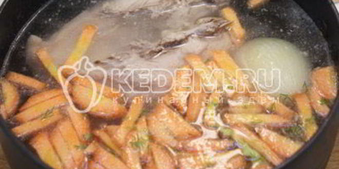 Рецепт овощного супа с курицей