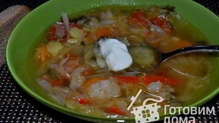Рецепт Овощного супа Семь в одном