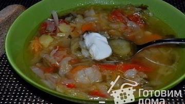 Рецепт Овощного супа Семь в одном