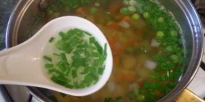 Рецепт простого овощной суп