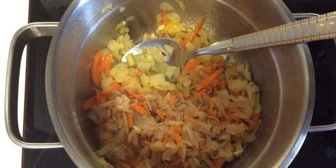 Рецепт рыбного супа-лапши с овощами