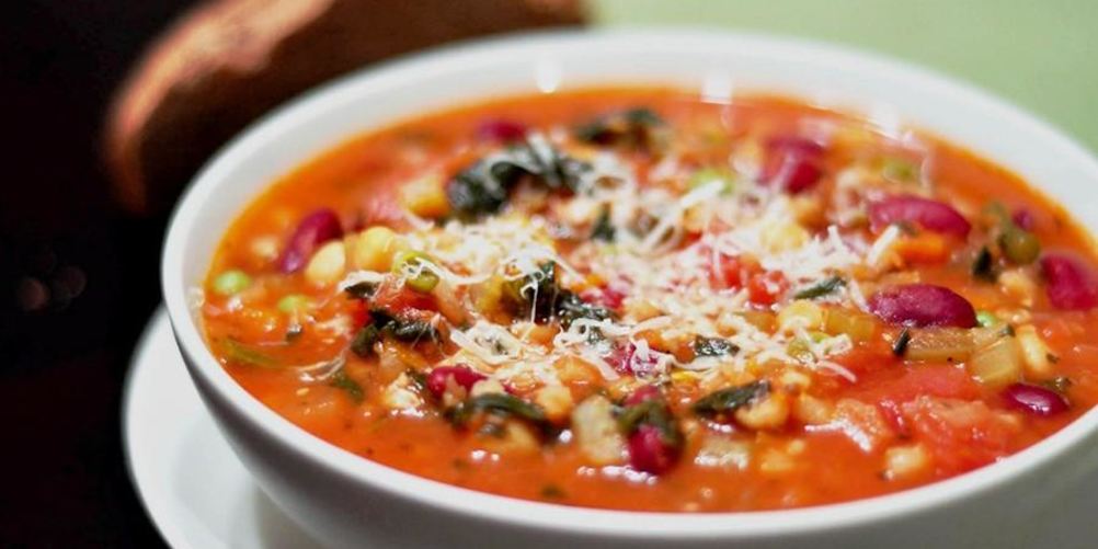 Как приготовить суп минестроне с фасолью