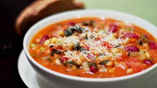 Рецепт Супа минестроне с фасолью