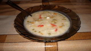 Рецепт Супа овощной пикантный