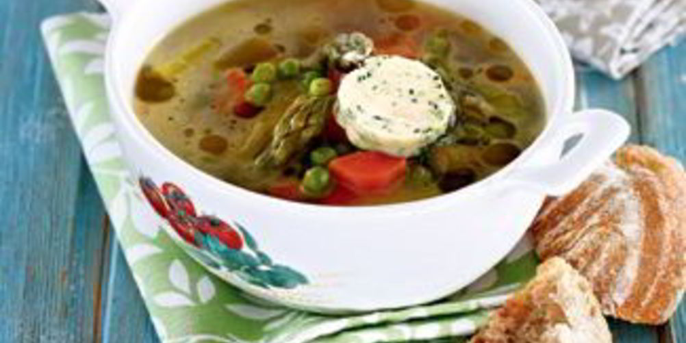 Как приготовить суп овощной вегетарианский