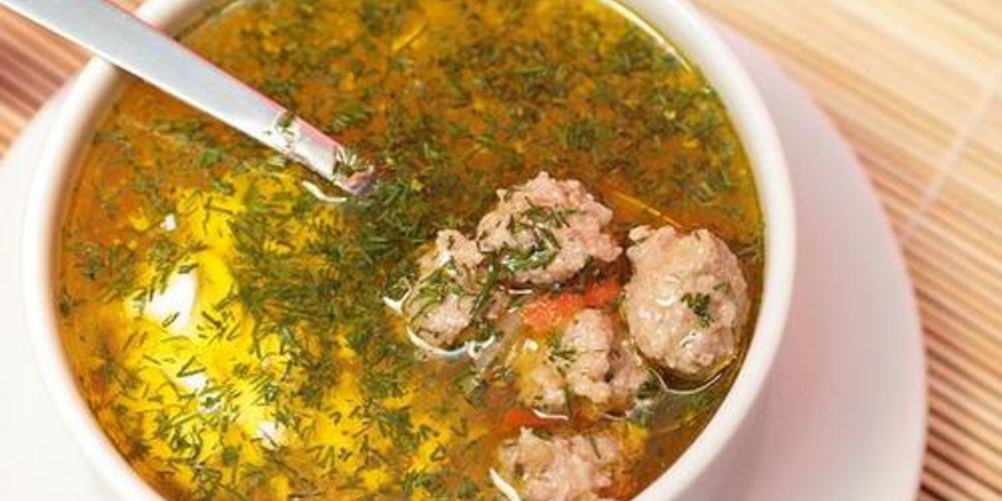 Как приготовить суп с мясными фрикадельками и овощами