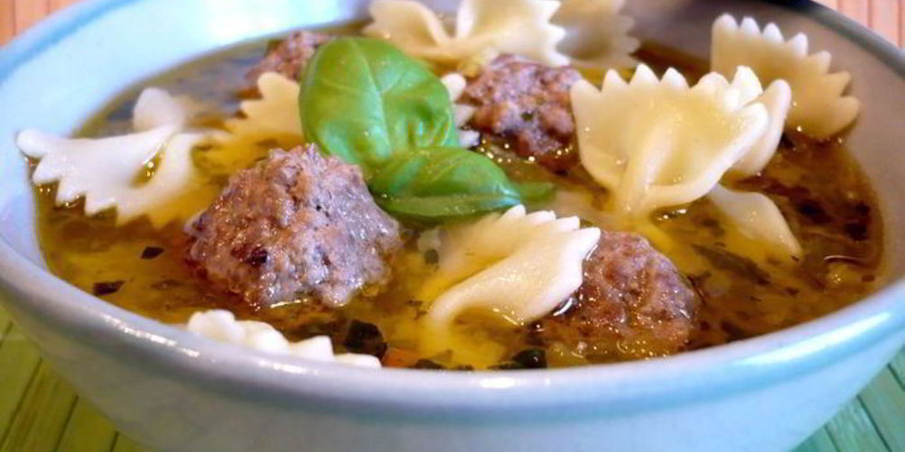 Как приготовить суп с овощами и фрикадельками