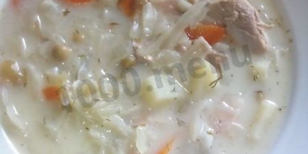 Как приготовить суп с плавленым сыром и овощами