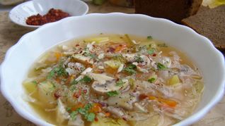 Рецепт супа из шампиньонов