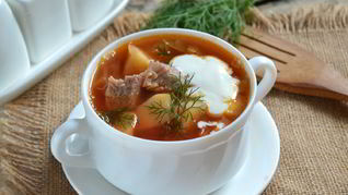 Рецепт супа из свинины