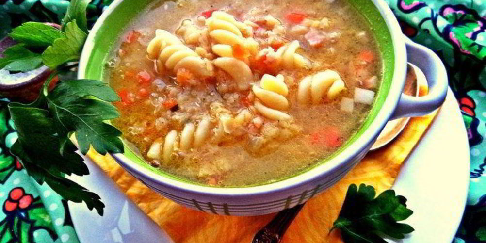 Как приготовить чечевичную похлебку с фузилли
