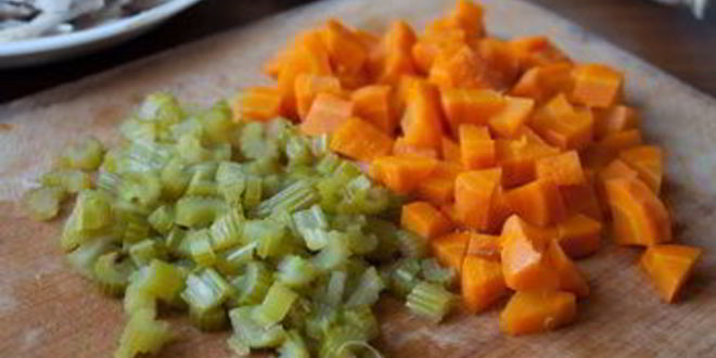 Рецепт густой похлебки с курицей и пореем