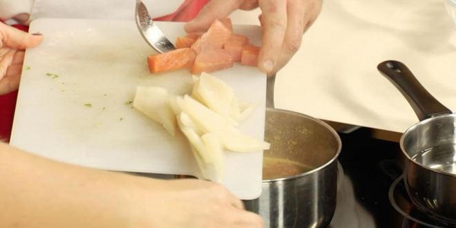 Рецепт итальянской рыбной похлебки