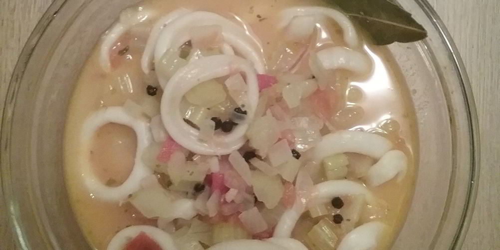 Как приготовить легкую похлебку из кальмара