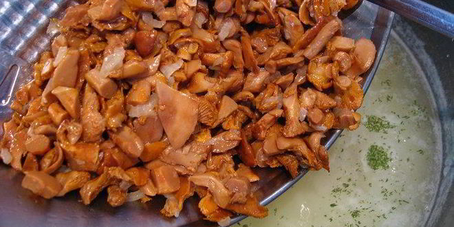 Рецепт наваристой похлебки с грибами