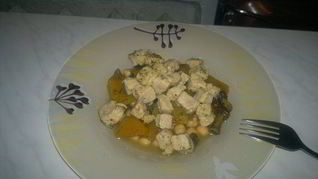 Рецепт Нутовой похлебки со свининой и тыквой