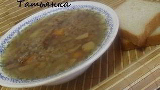 Рецепт Старорусской грибной похлебки