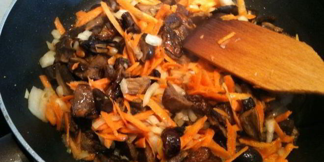 Рецепт сытной постной похлебки с грибами и фасолью